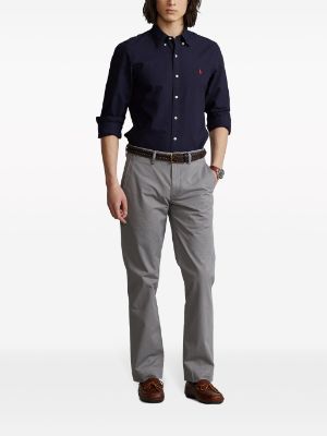 Polo Ralph Lauren Men's Slim-Fit Embroidered Duck Chino Pants - Macy's