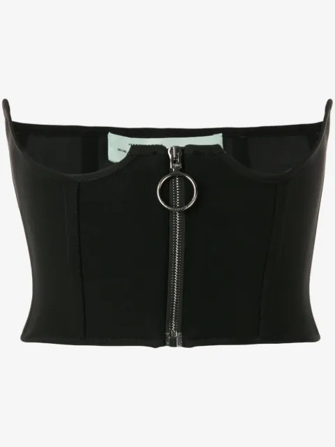 Off-White cupless corset top