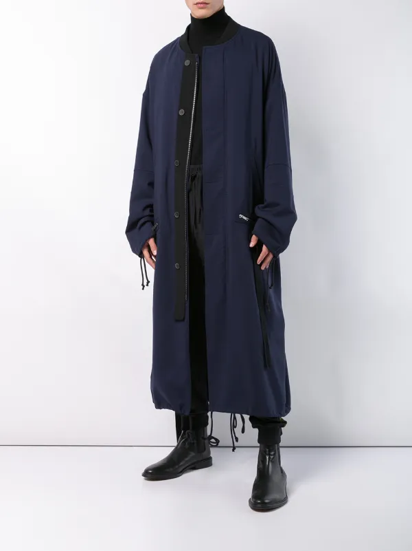 Haider Ackermann Long Shawl Coat | Black | FARFETCH
