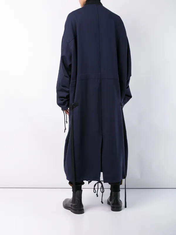 haider ackermann コート 46 ベルベット アーカイブ Haider Ackermann Long Shawl Coat | Black | FARFETCH