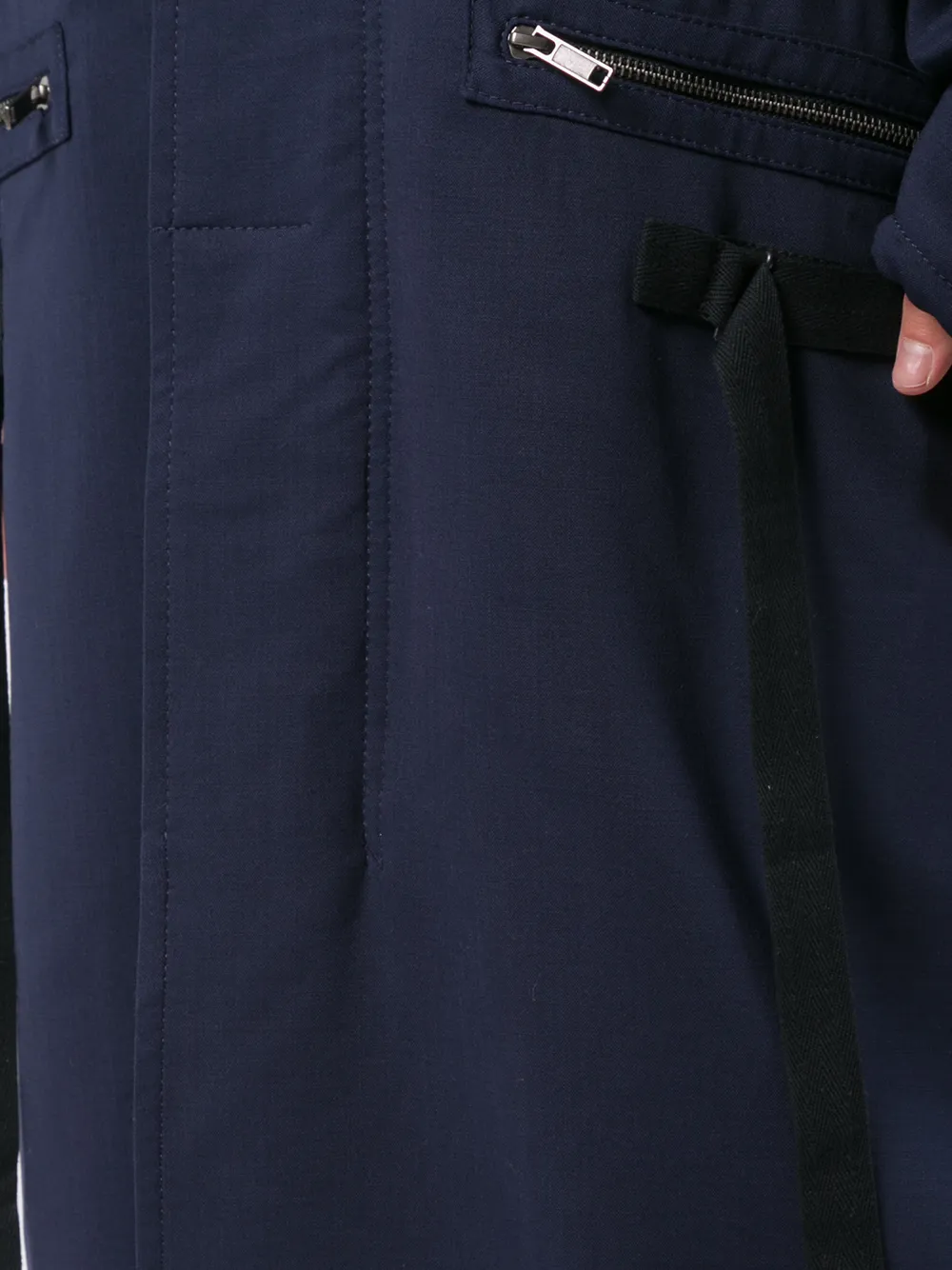 Haider Ackermann Lange jas Zwart