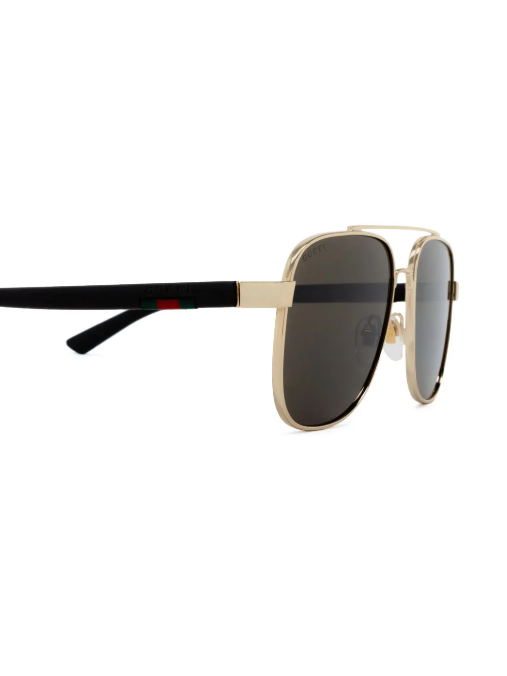 Gucci Eyewear aviator style sunglasses Goud