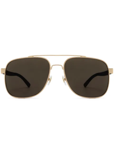 Gucci Eyewear lentes de sol estilo aviador