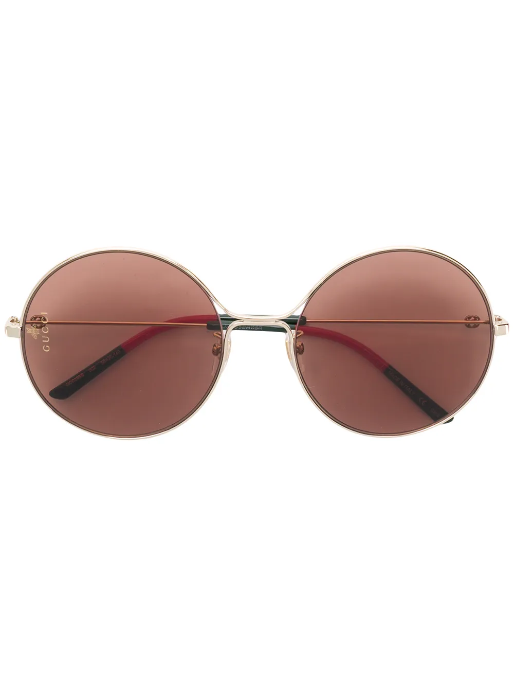 фото Gucci eyewear круглые солнцезащитные очки