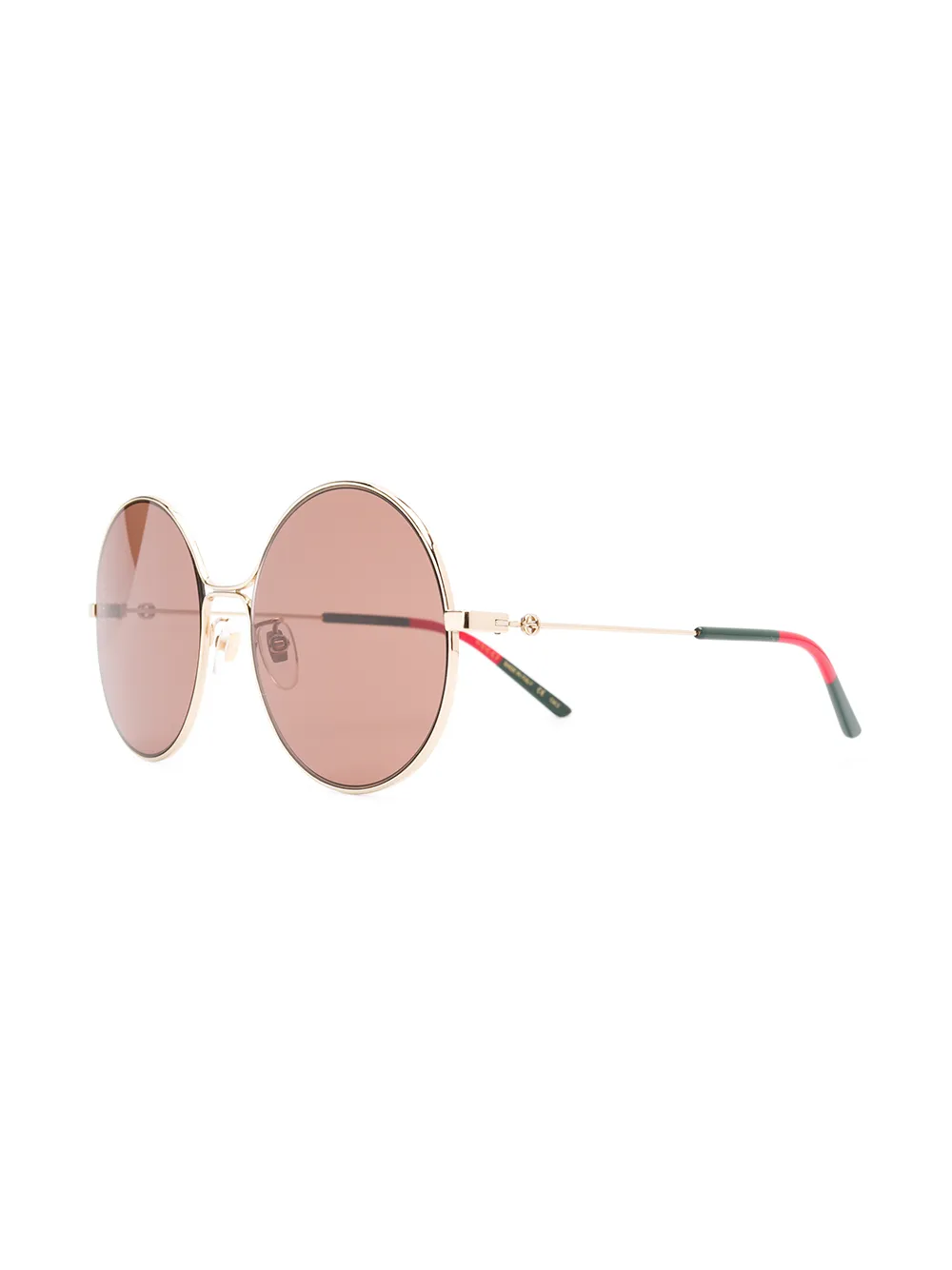 фото Gucci eyewear круглые солнцезащитные очки