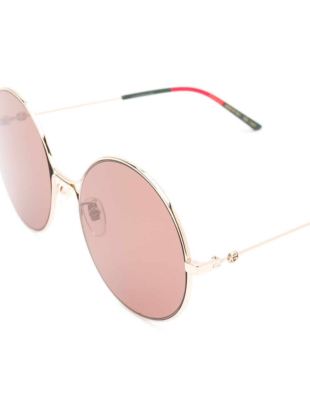 фото Gucci eyewear круглые солнцезащитные очки