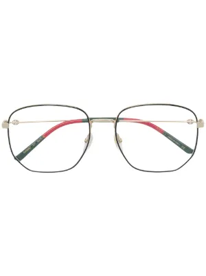 Gucci eyewear hexagonal sales frame glasses