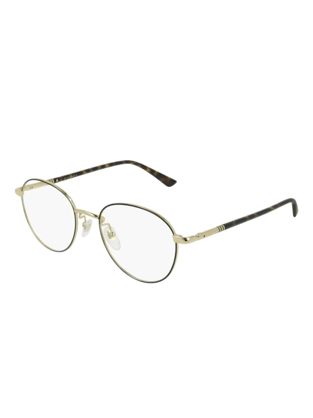 Gucci Eyewear round-frame glasses | Black | Image 1
