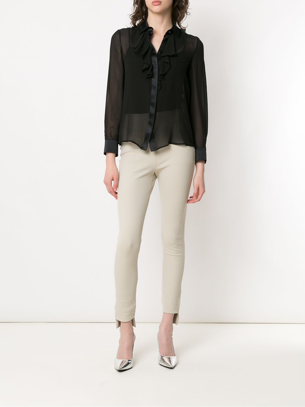 фото Gloria Coelho asymmetrical trousers