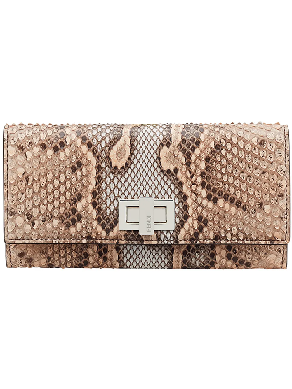 fendi peekaboo continental wallet