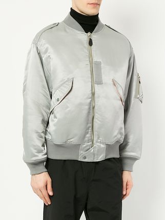 puffer bomber jacket展示图