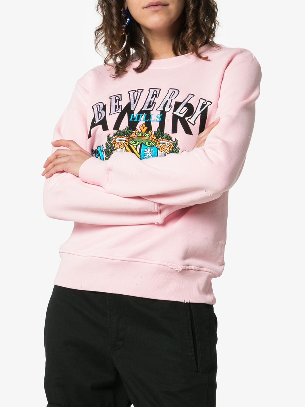 amiri women's sweatshirt