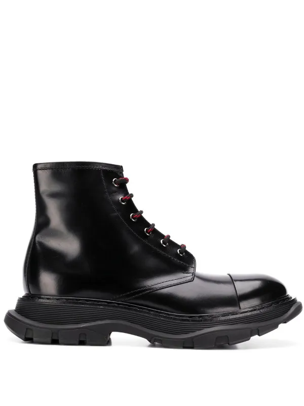 alexander mcqueen combat boots