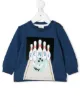 الصورة 1 من Fendi Kids logo Bag Bugs bowling print top