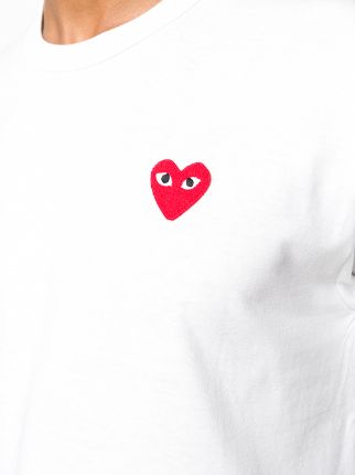 heart print T-shirt展示图