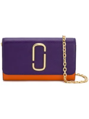 Marc Jacobs Purses Handbags Online Farfetch Marc Jacobs Saffiano Mini Chain Wallet