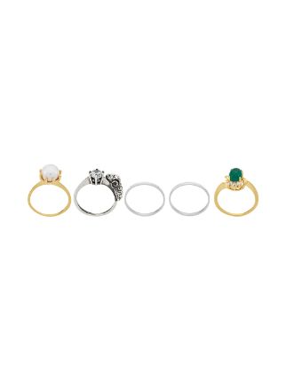 Iosselliani Puro Set Of Rings | Gold | FARFETCH