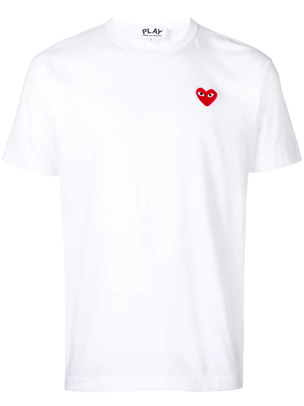 Comme Des Garcons Play Heart Logo T Shirt Ss20 Farfetch Com
