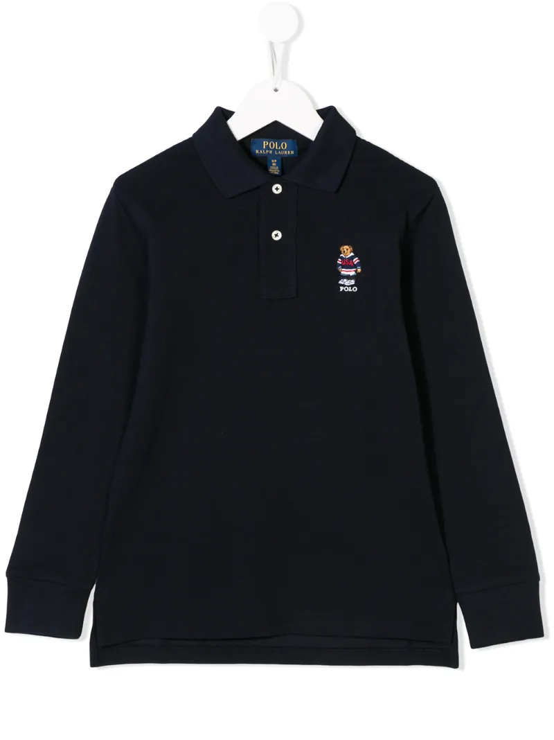 Ralph Lauren Kids рубашка-поло Polo Bear