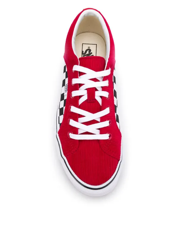 vans lampin red