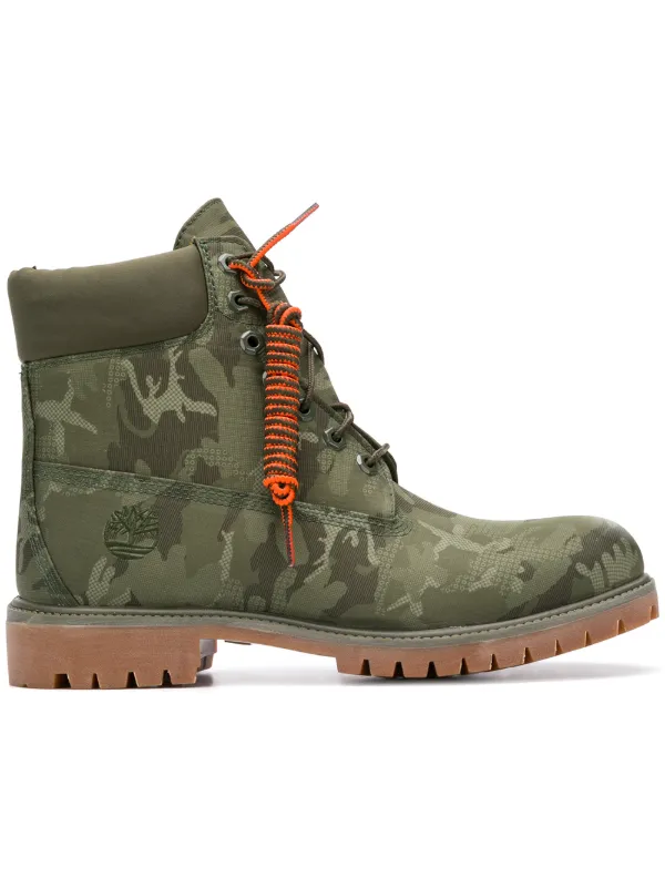 bota timberland camuflada