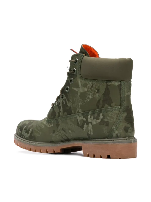 bota timberland camuflada