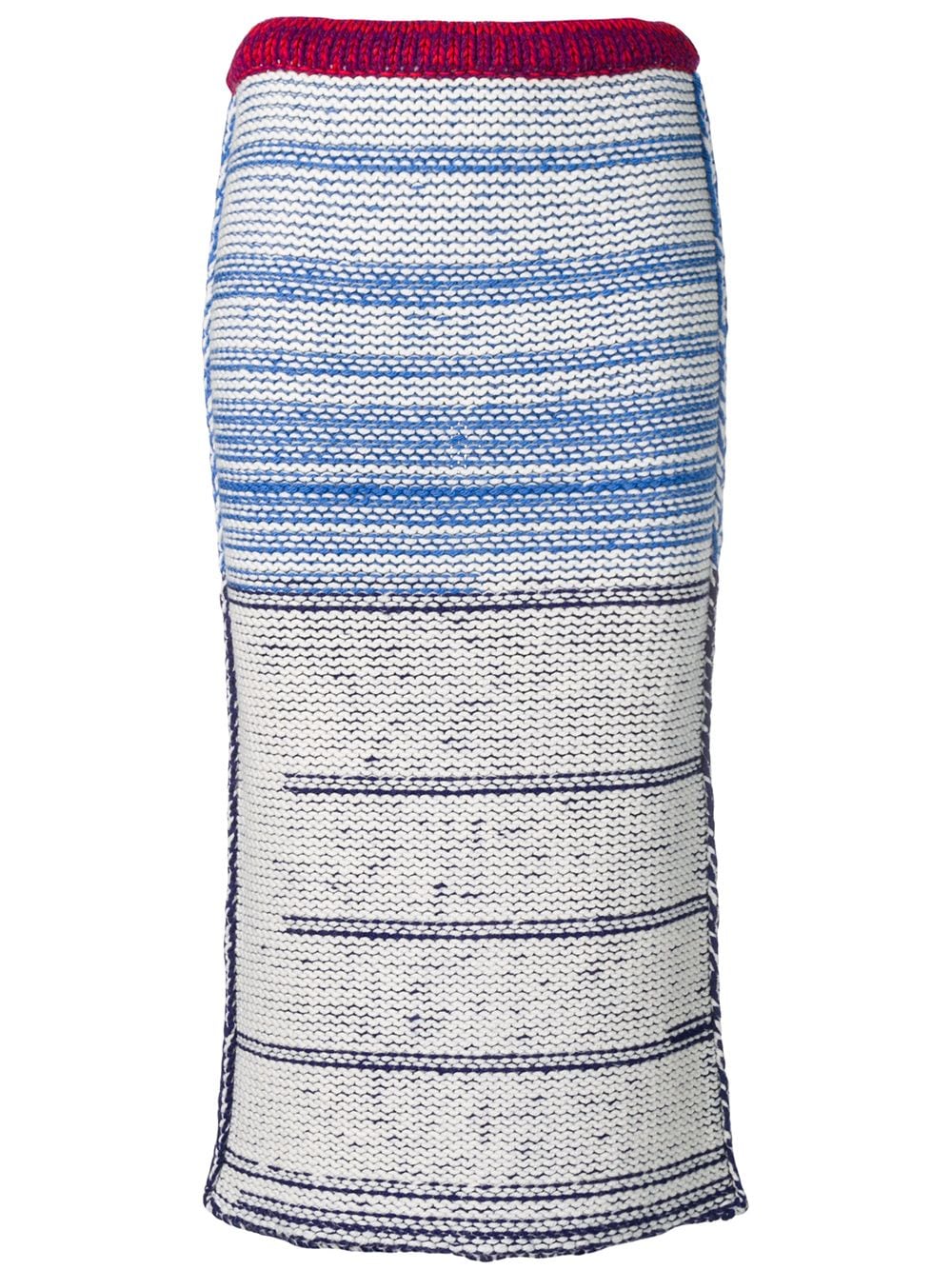 Calvin Klein 205W39nyc трикотажная юбка с завышенной талией Синий 84WKSA39K232N 13365171