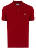Lacoste logo patch polo shirt - Red