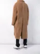 Off-White oversized shearling coat