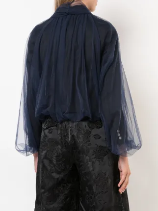 tulle overlay jacket展示图