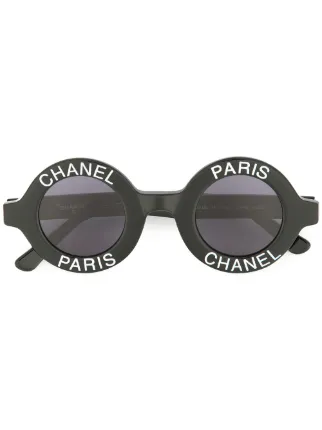 Chanel vintage sunglasses hot sale round