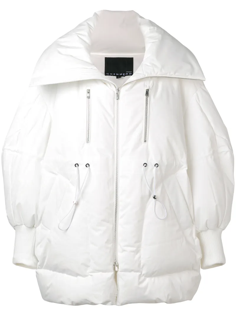 Cheng Peng пуховик модели "оверсайз"