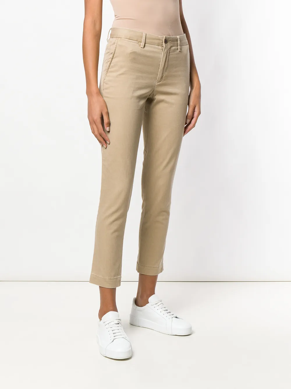 Polo Ralph Lauren cropped skinny chinos Beige
