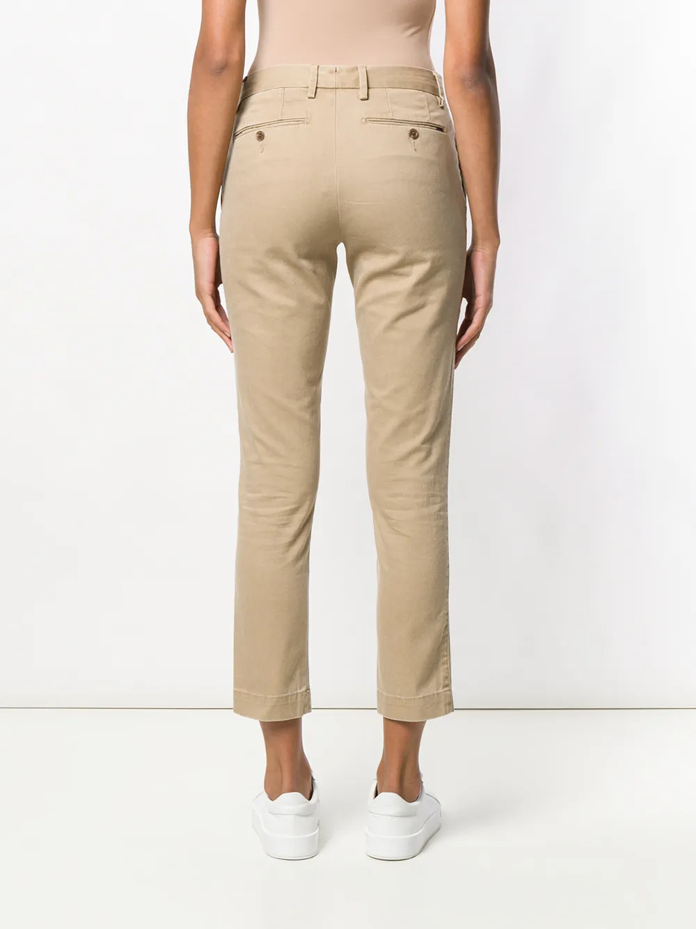 Polo Ralph Lauren cropped skinny chinos Beige
