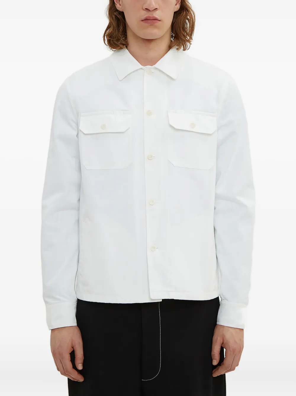 Maison Margiela シャツジャケット - ホワイト Maison Margiela シャツジャケット - ホワイト