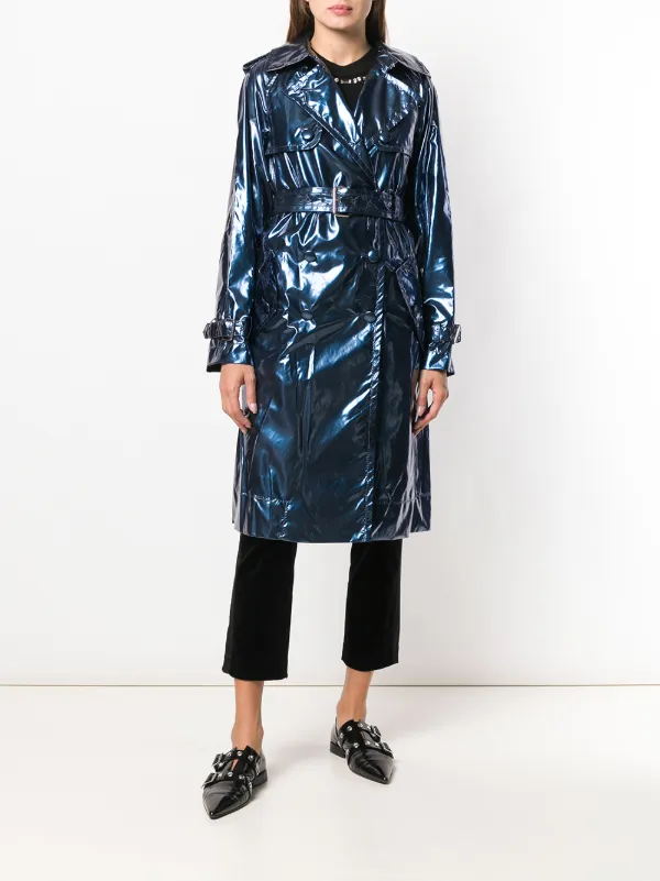 burberry vinyl trench coat