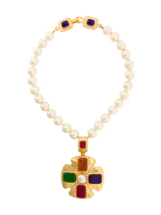 cross medallion necklace
