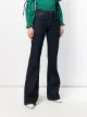 Alberta Ferretti Klassische Schlagjeans