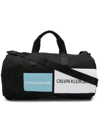 calvin klein barrel bag