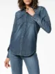 Saint Laurent washed denim shirt