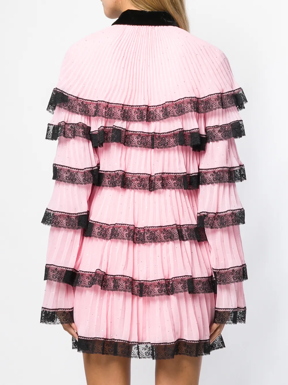 Philosophy Di Lorenzo Serafini short frilled dress Roze