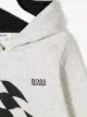 Boss Kids تيشيرت بغطاء رأس وشعار