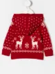 الصورة 2 من Ralph Lauren Kids Holiday motif cardigan