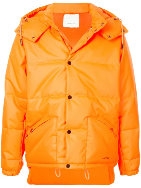 Ports V hooded puffer jacket