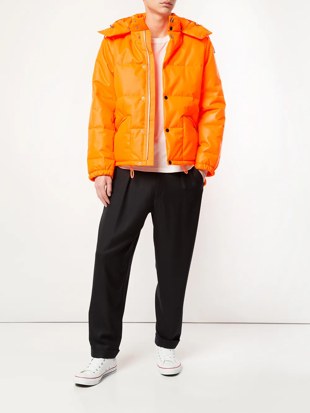  Ports V Gesteppte Jacke   Orange 