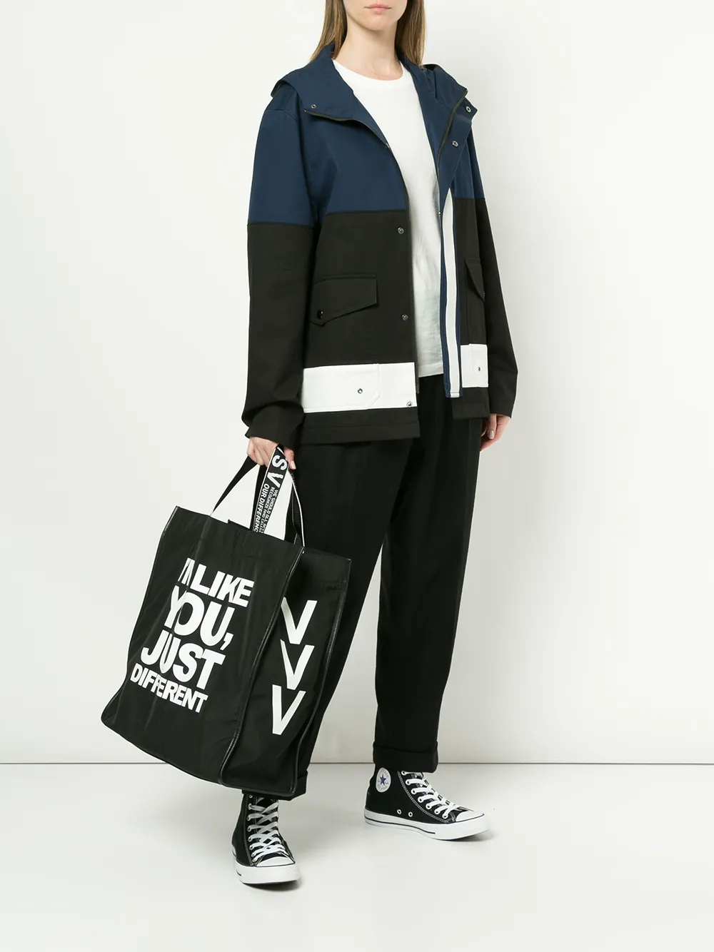  Ports V Jacke Mit Kapuze   Schwarz 