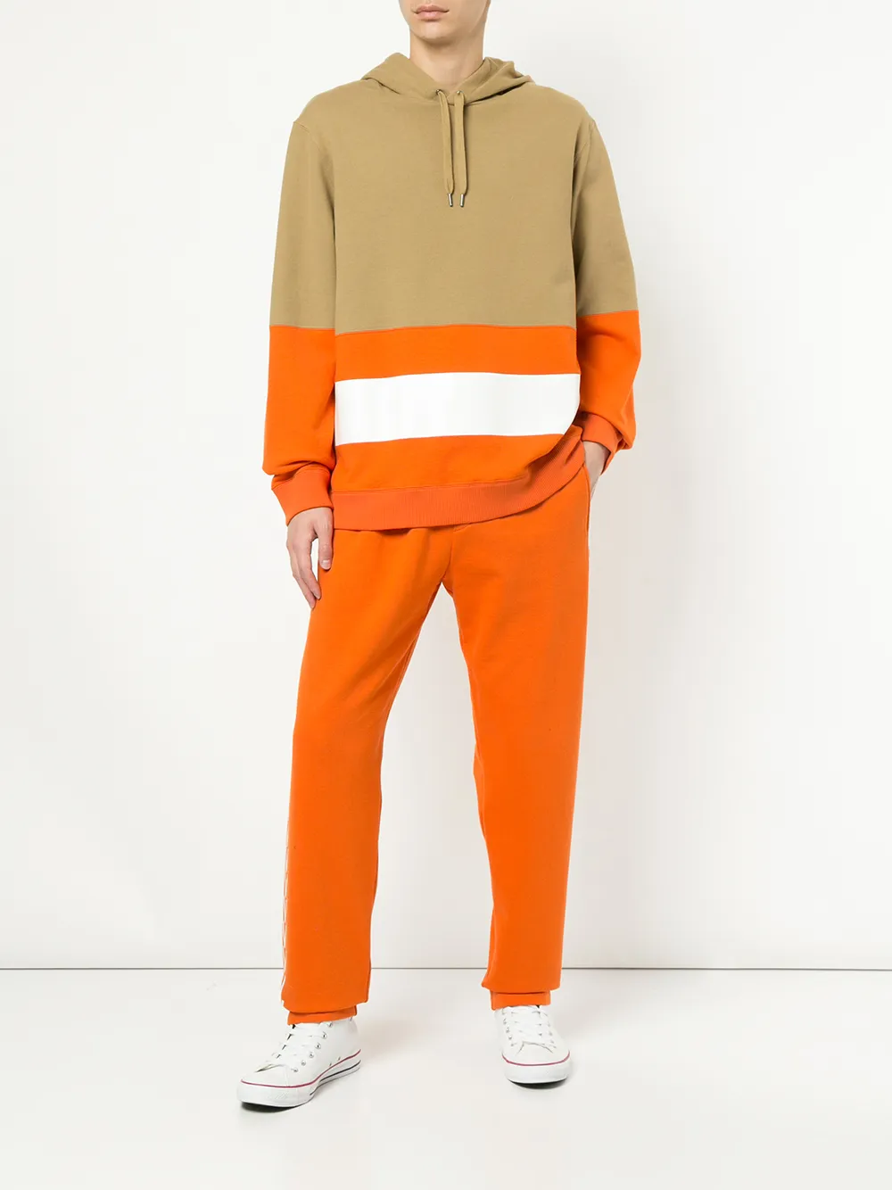  Ports V Klassischer Kapuzenpullover   Braun 