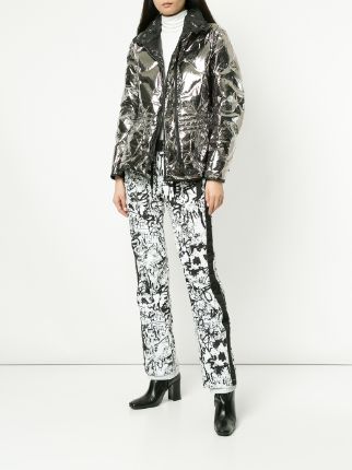 graffiti print ski pants展示图