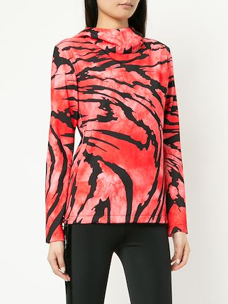 animal print thermal top展示图