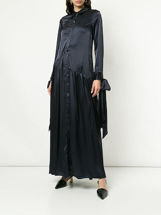 buttoned maxi dress展示图